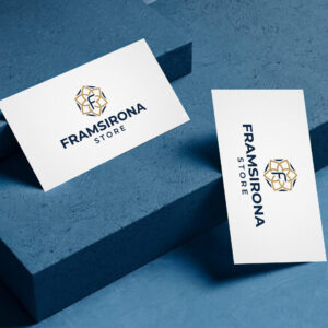 Premium Business Card Mockup PSD with Smart Object Editing