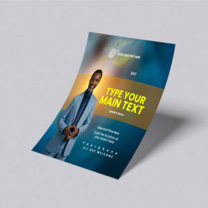 church poster psd templates